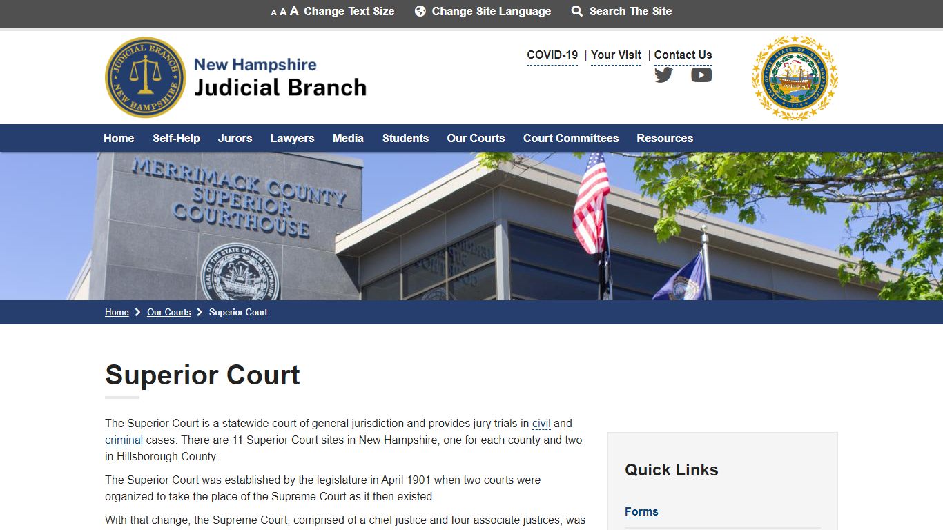 Superior Court | New Hampshire Judicial Branch